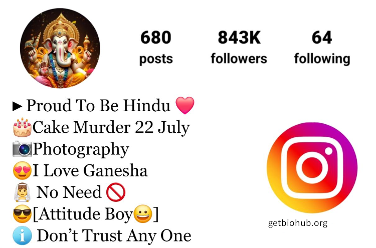 200+ Ganpati Bappa Instagram Bios – Best Bappa Lover Captions for Your Profile