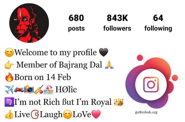 250+ Best Bajrang Dal Bios for Instagram in 2025