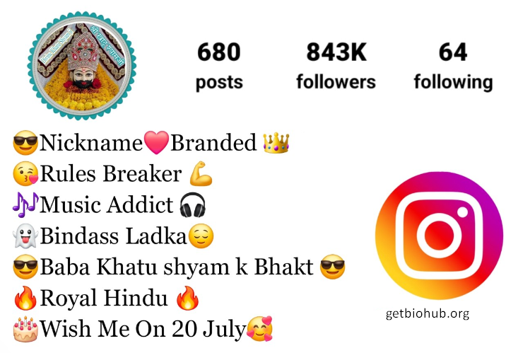 180+ Best Khatu Shyam Instagram Bios for Devotees