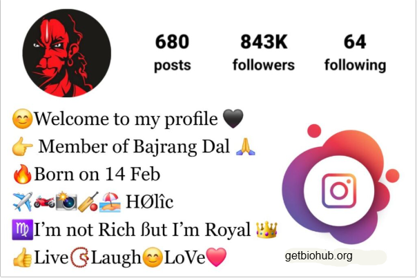 250+ Best Bajrang Dal Instagram Bios | Powerful & Inspirational