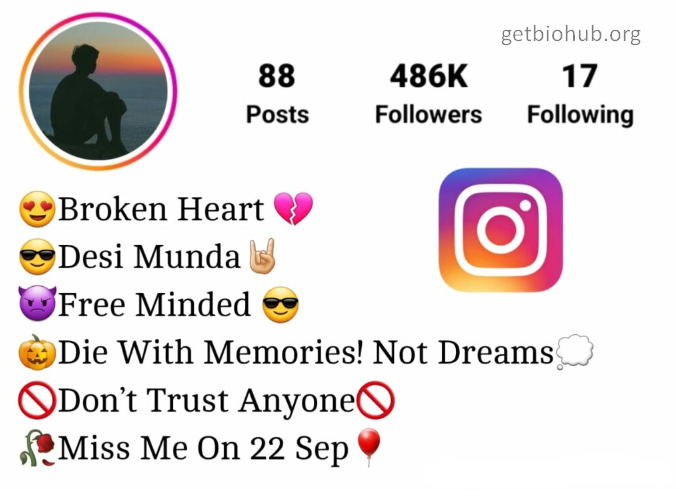 Best Broken Bio Ideas for Instagram to Stand Out