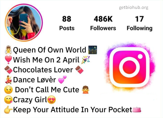 500+ Best Instagram Bios for Girls – Stylish, Attitude & Trendy Options (2025)