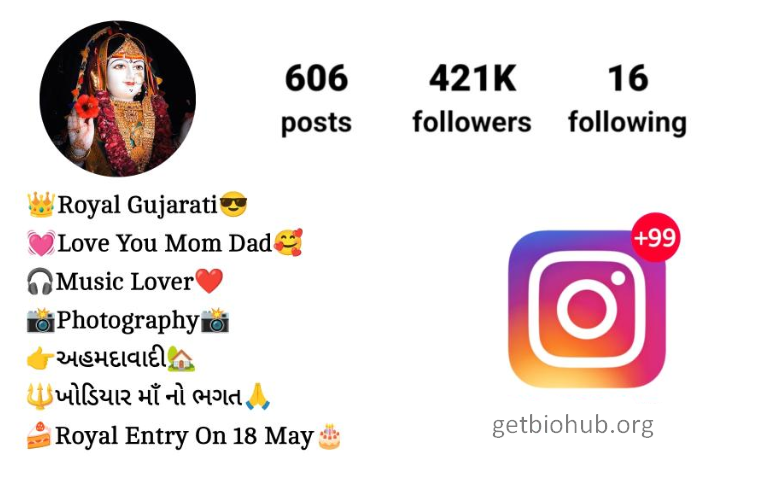 150+ Khodal Maa Bio Ideas for Instagram - Inspiring & Unique Captions