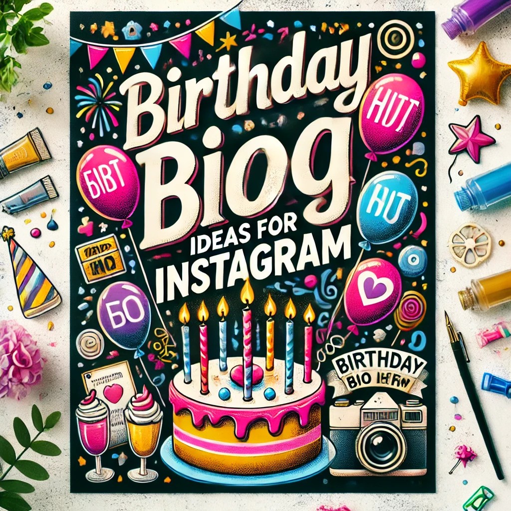 Best Birthday Bio Ideas for Instagram: Creative and Fun Captions