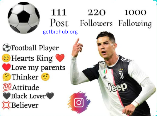 Instagram Bios for Football Lovers