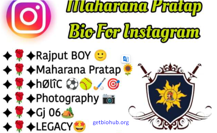 100+ Best Maharana Pratap Instagram Bio Ideas | Inspiring Maharana Pratap Quotes for IG