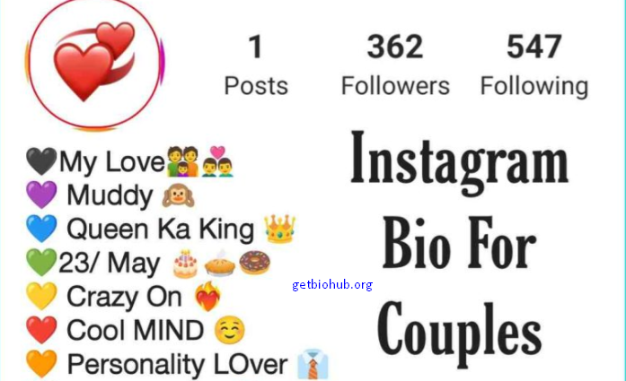 Instagram Bio Ideas for Couples